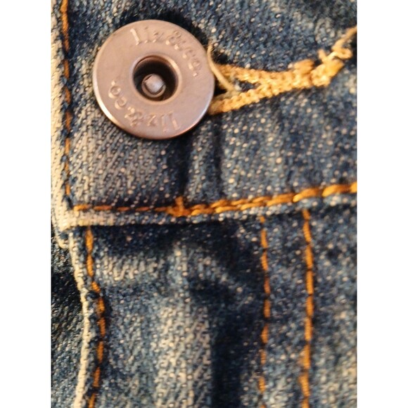 Liz & Co "Chelsea" Stretch Jeans Antique Wash BLUE JEANS Womens 16Reg Mid-Rise - Picture 4 of 16